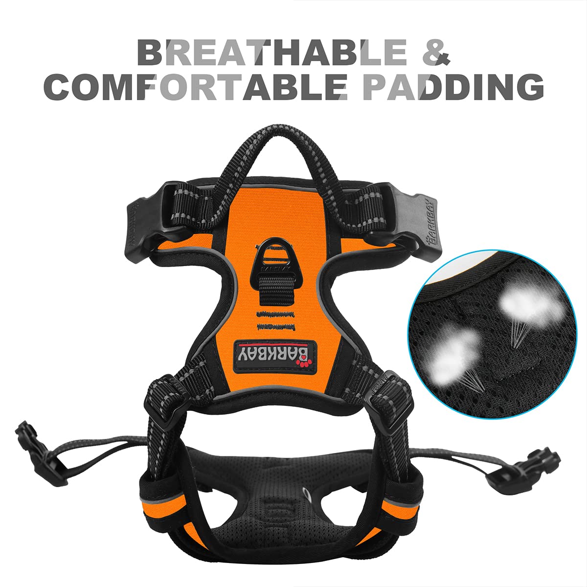 BARKBAY poignée supérieure ergonomique pour prise rapide et sûre
