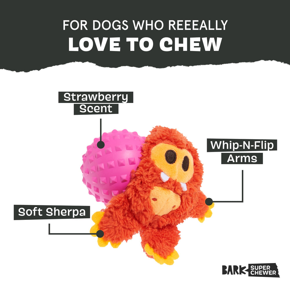 BarkBox gros plan sherpa doux montrant texture résistante et confort tactile