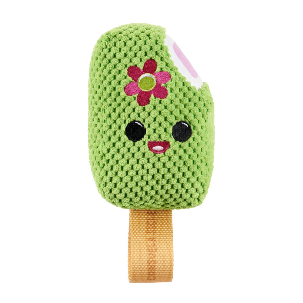 BarkBox Consuela the Cactus Pop face avant montrant la forme glacée et couleurs vives pour jouer