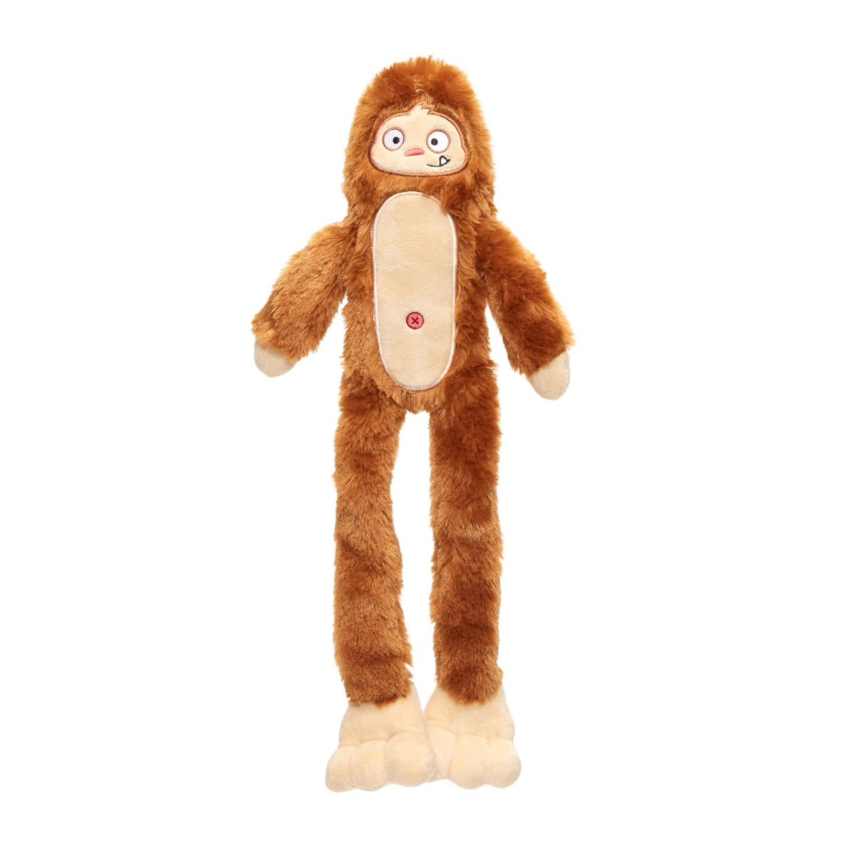 BarkBox Hairy Henderson vue de face montrant la forme et le design ludique
