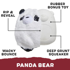 BarkBox gros plan sur peluche douce montrant texture engageante
