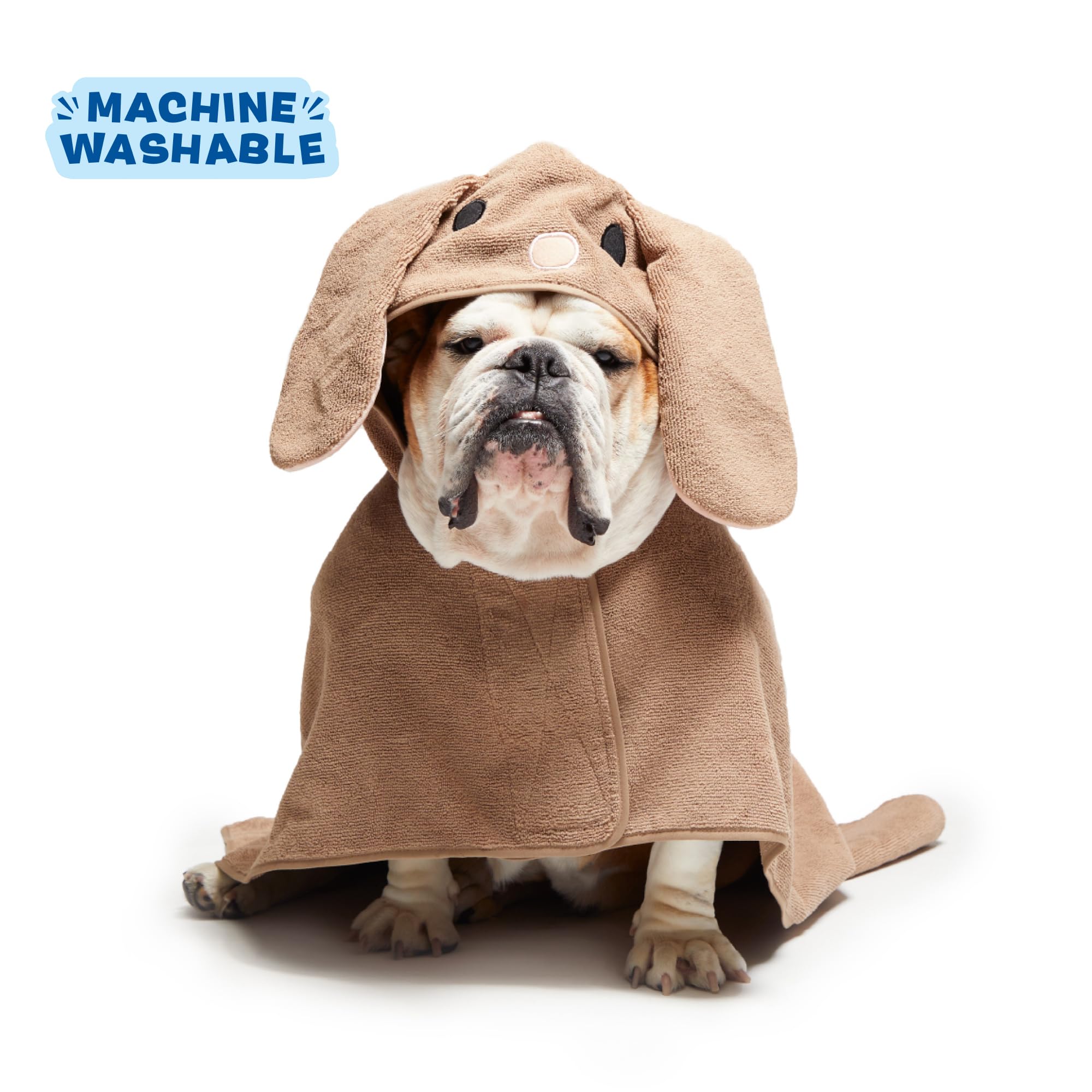 BarkBox comparaison taille montrant échelle pour choix M adapté