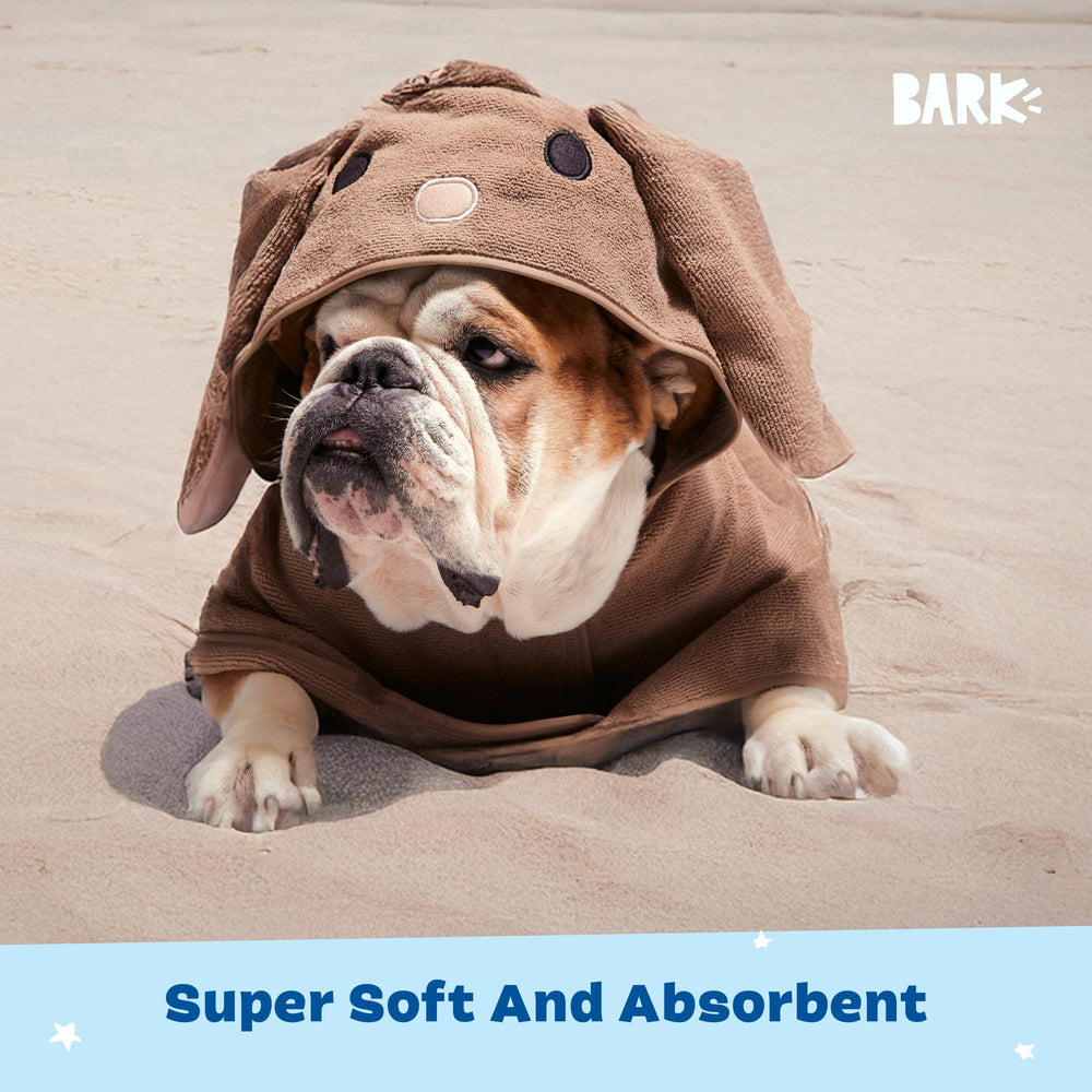BarkBox détail fermeture velcro assurant un ajustement stable
