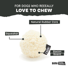 BarkBox potato détail caoutchouc naturel résistant pour durabilité
