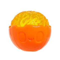 BarkBox vue avant du Pumpkin Prodigy montrant robustesse et design ludique