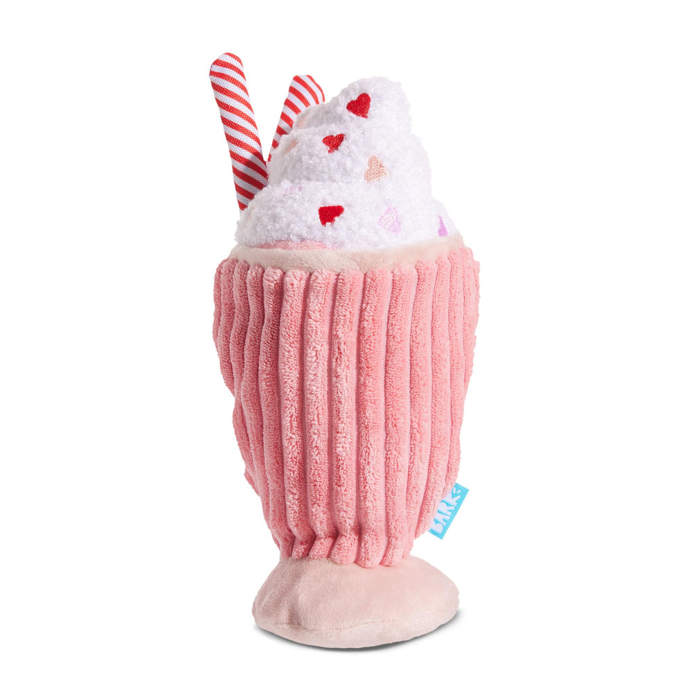 BarkBox vue avant du jouet milkshake, design attractif pour jeu