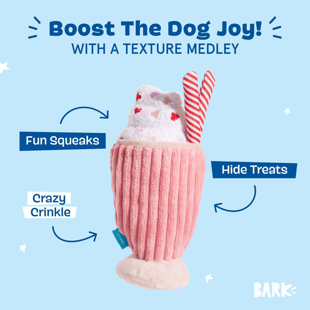 BarkBox gros plan sur la texture duveteuse, confort et douceur