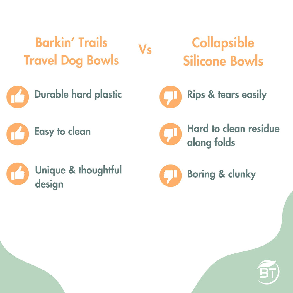Barkin' Trails sangle assortie maintenant les bols, transport organisé