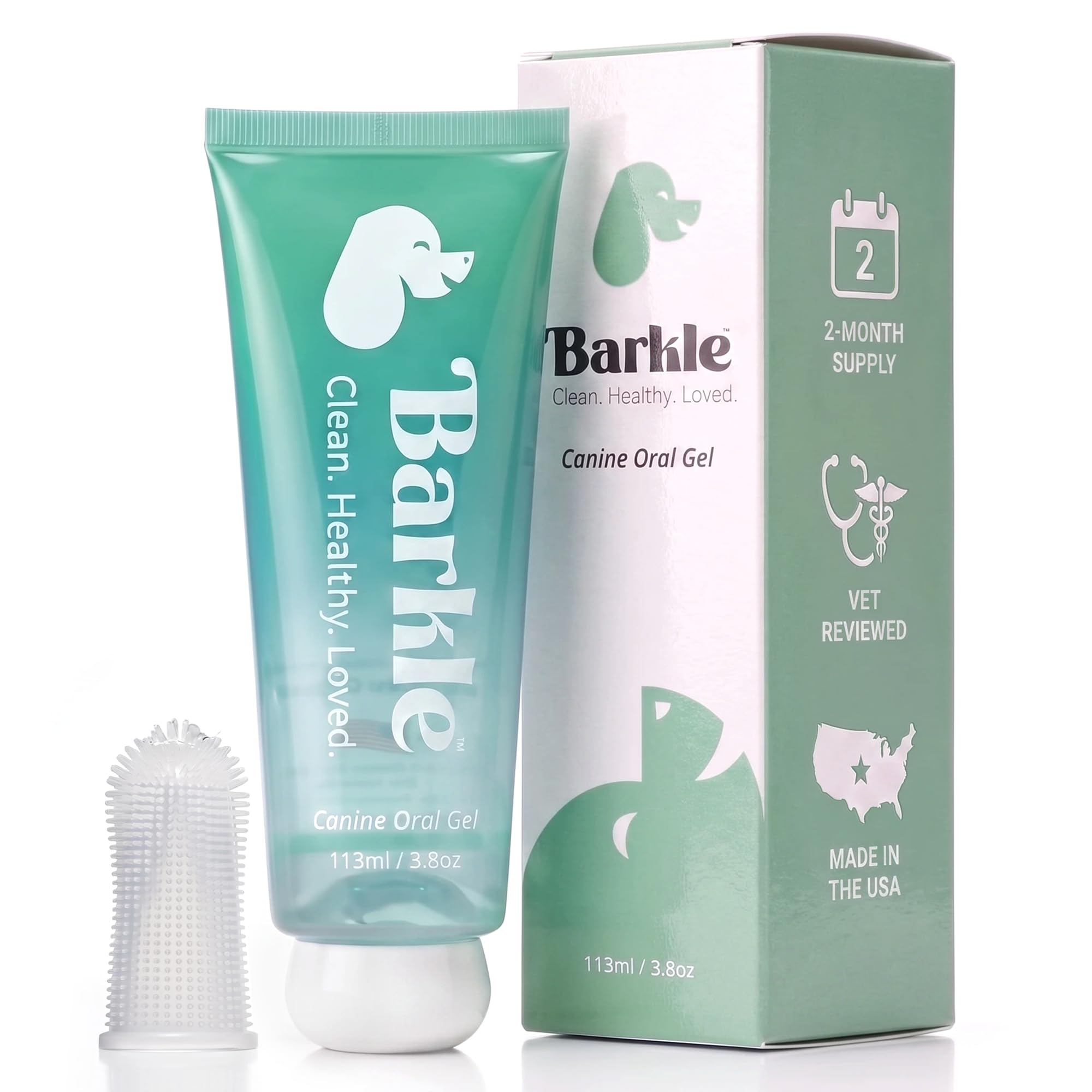 Barkle tube avant packaging montrant facilité d’utilisation
