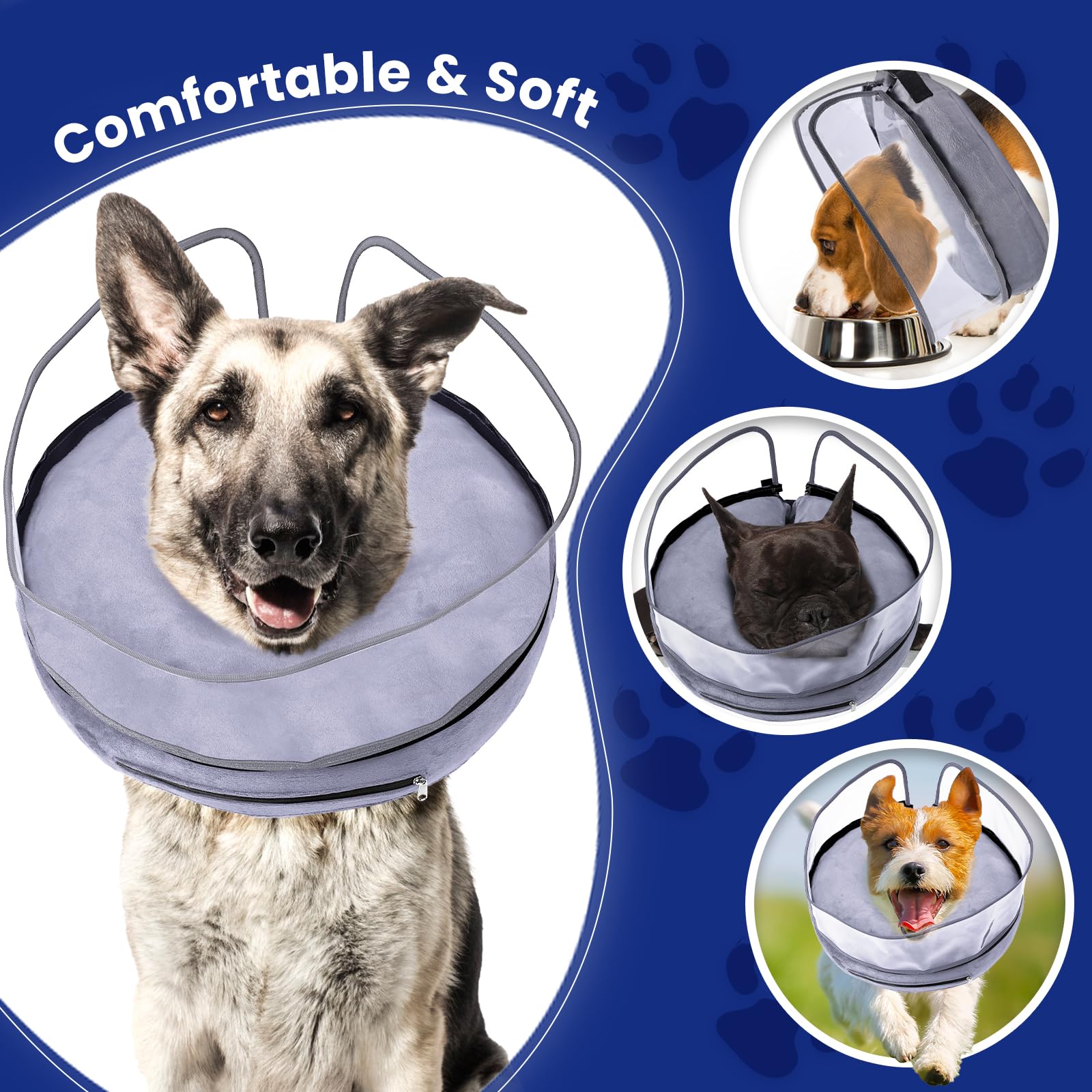 BARKLESS fermeture velcro et boucles pour maintien sûr