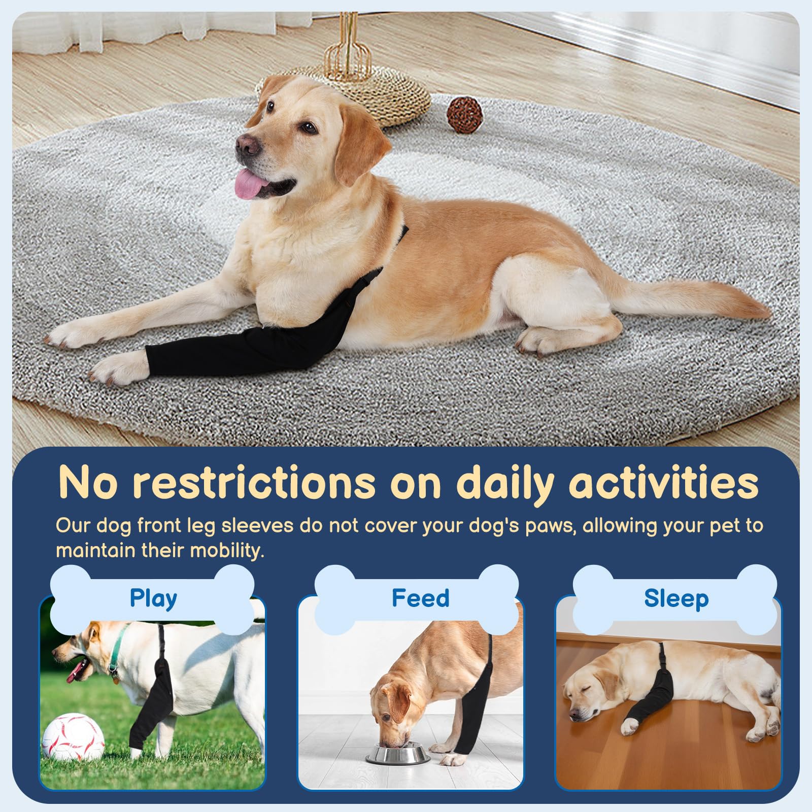 BARKLESS manchette portée sur patte gauche et droite, protection ambidextre