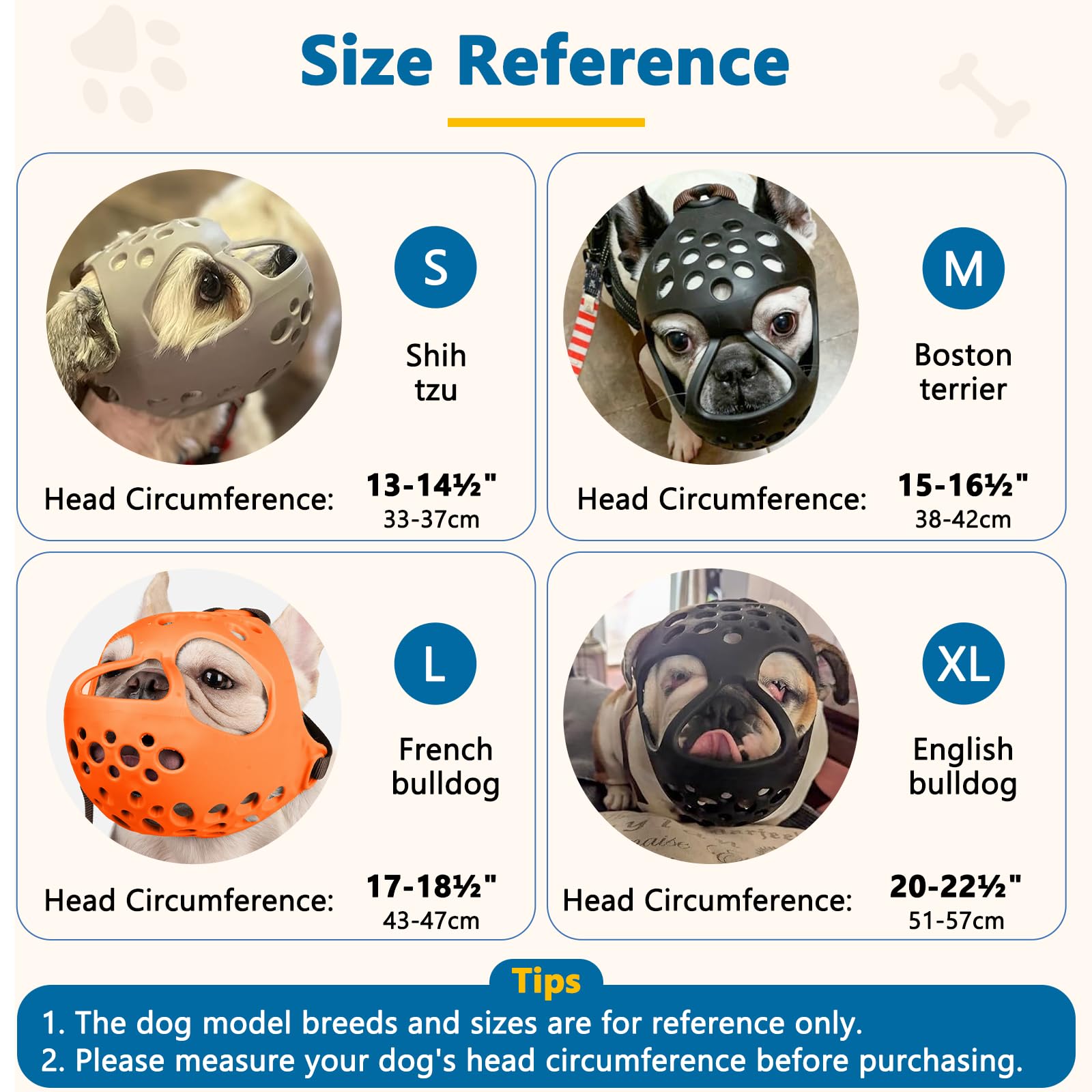 BARKLESS muselière portée par bouledogue facilitant respiration