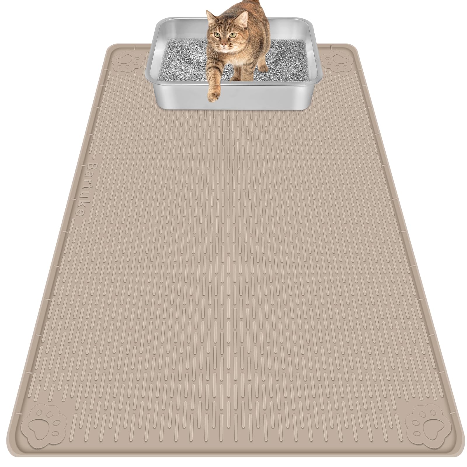 Bartuke tapis face avant montrant couverture large et protection du sol