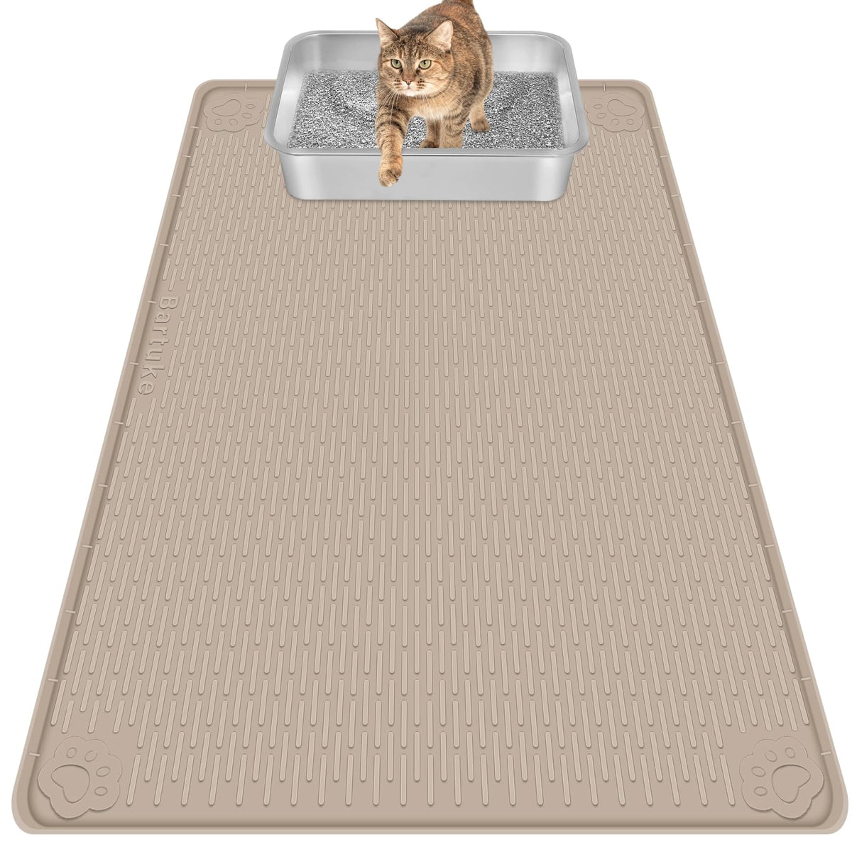 Bartuke tapis face avant montrant couverture large et protection du sol
