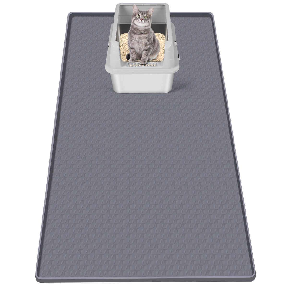 Bartuke tapis face avant montrant grande couverture et protection du sol