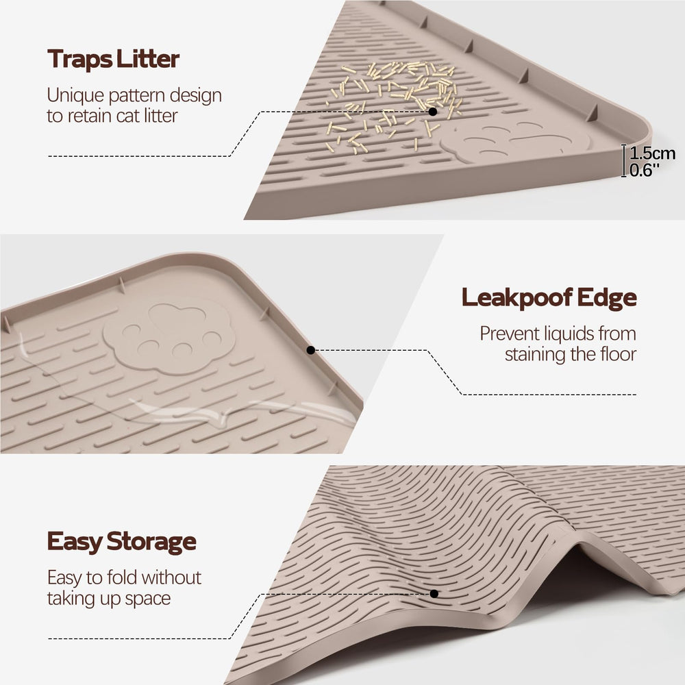 Bartuke profil épaisseur silicone durable protège pattes et sol