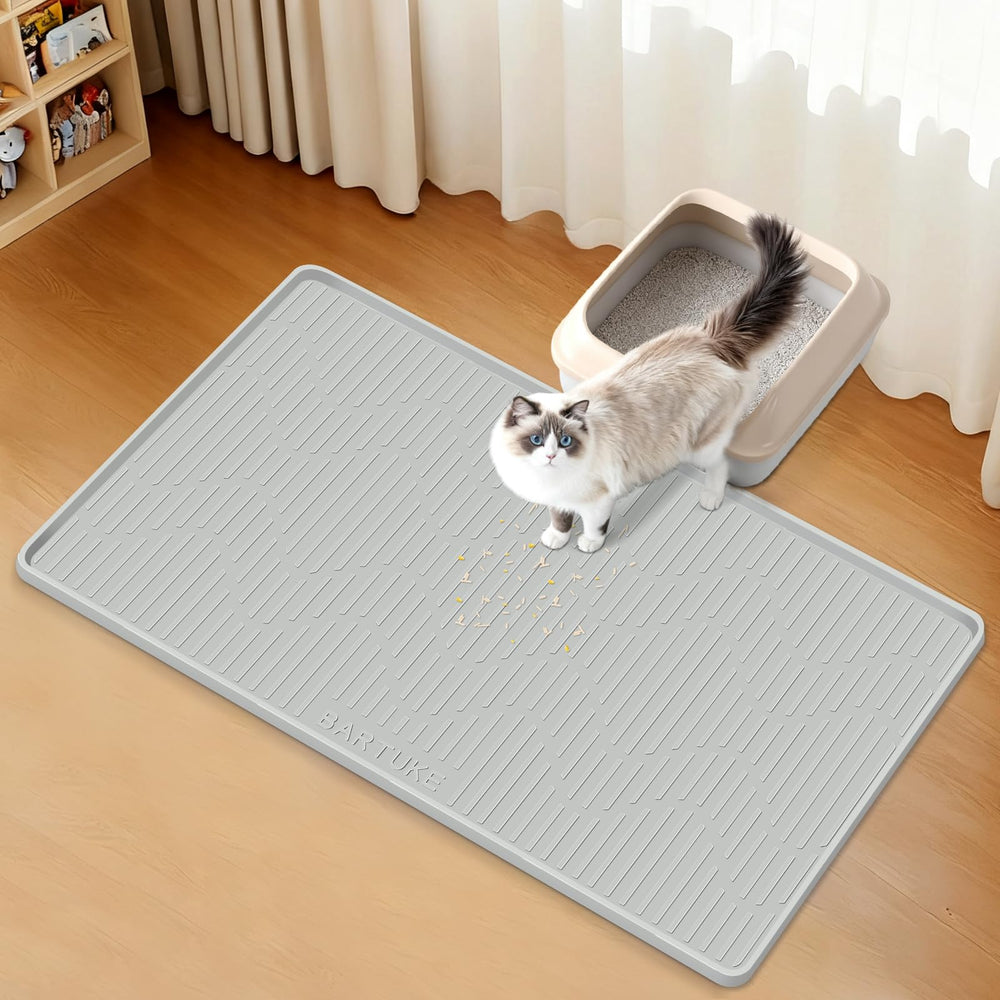 Bartuke tapis litiere rangé plié compact gain de place pratique