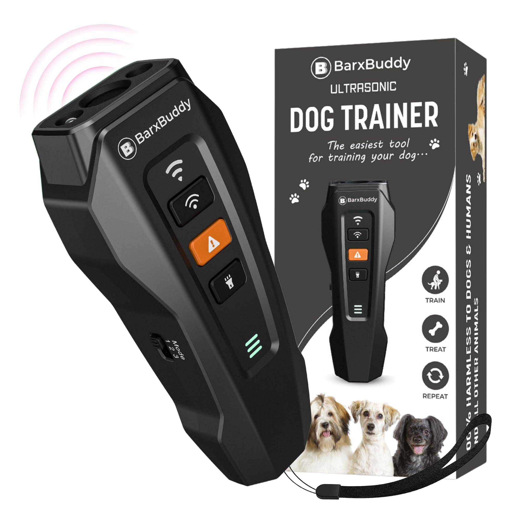 BarxBuddy vue de profil mettant en valeur design compact et prise en main
