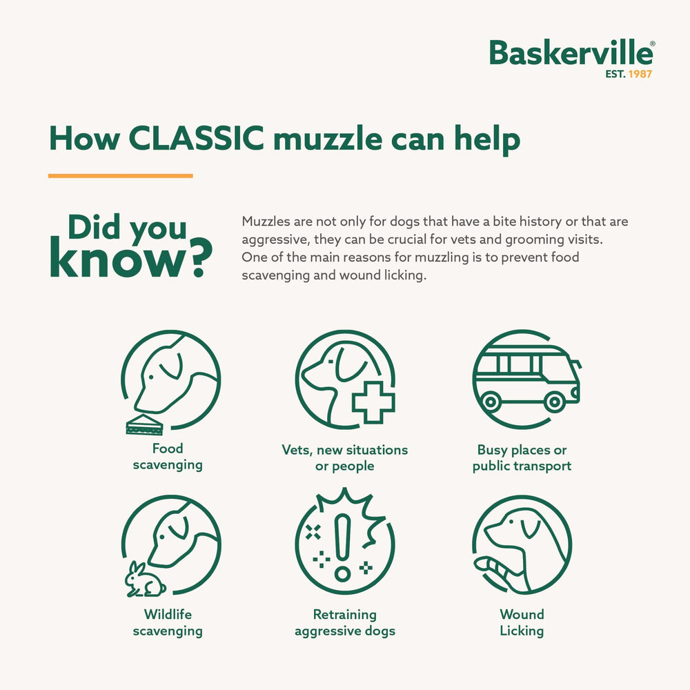Baskerville insert anti-scavenging en place pour prévenir ingestion