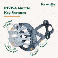 Baskerville INVISA insert anti‑fouille amovible empêchant le ramassage