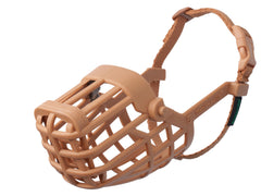 Baskerville muselière face complète montrant design panier et confort