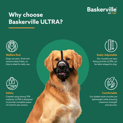 Baskerville ULTRA gros plan du TPR montrant texture résistante et souple