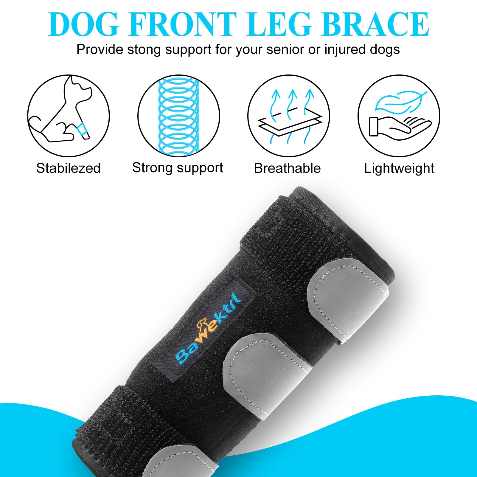 Bawektrl texture néoprène perforé pour confort respirant et réduction frottement