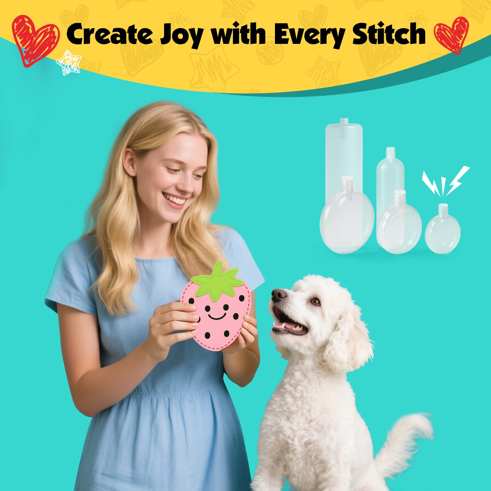 BBeary atelier DIY avec couineurs prêts à être montés, bénéfice : créativité rapide