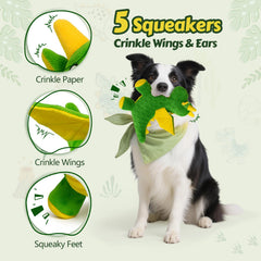 BBeary dragon ailes crinkle en gros plan pour stimulation auditive