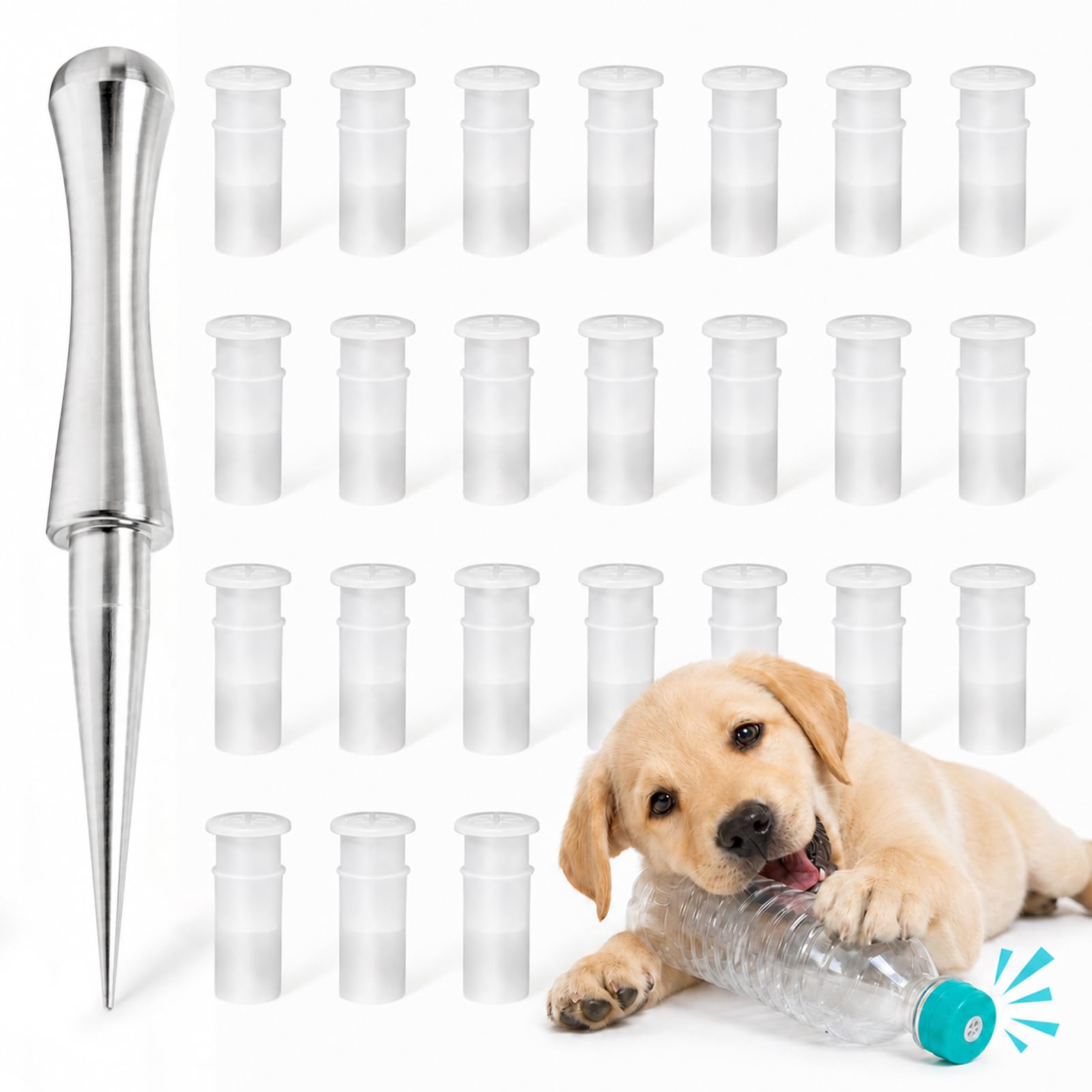 BBeary kit complet montrant bouchons, emporte‑pièce et inserts pour jeu sûr