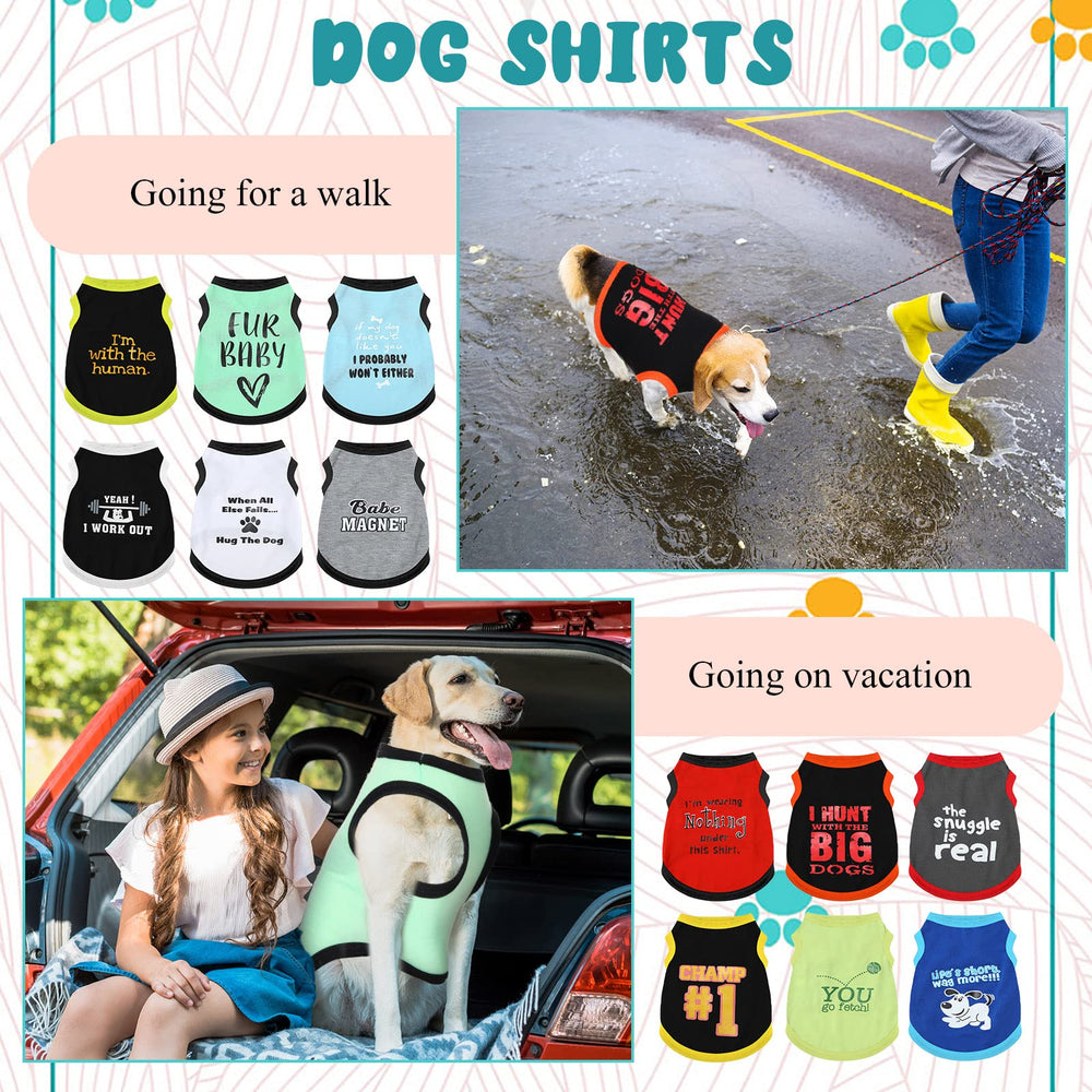 BBTO chien enfilant t-shirt pullover illustrant facilité d'habillage