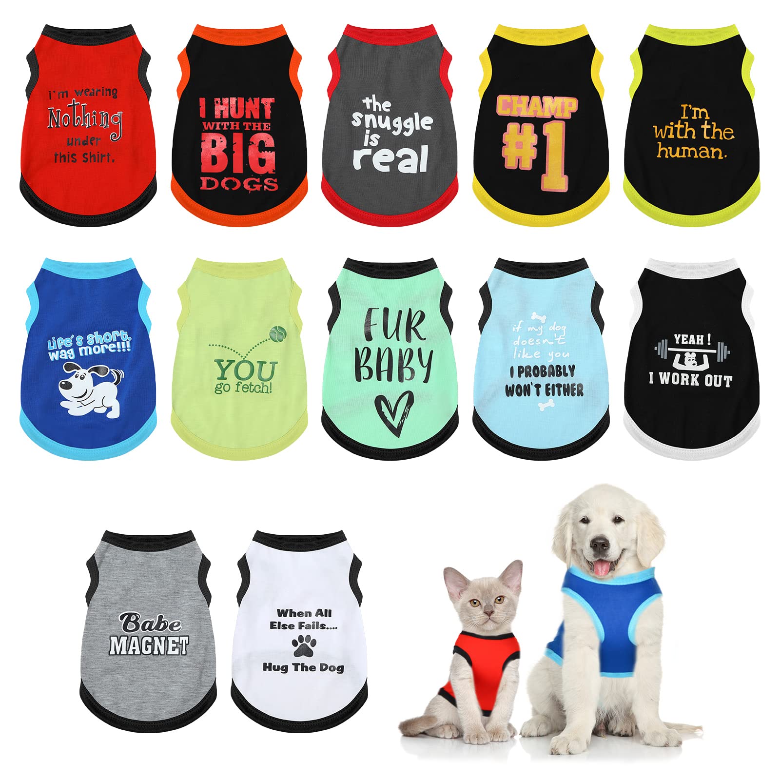BBTO t-shirt devant emballage montrant motifs variés et attractifs