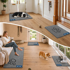 Bcoimo gros plan fibres chenille montre absorption rapide