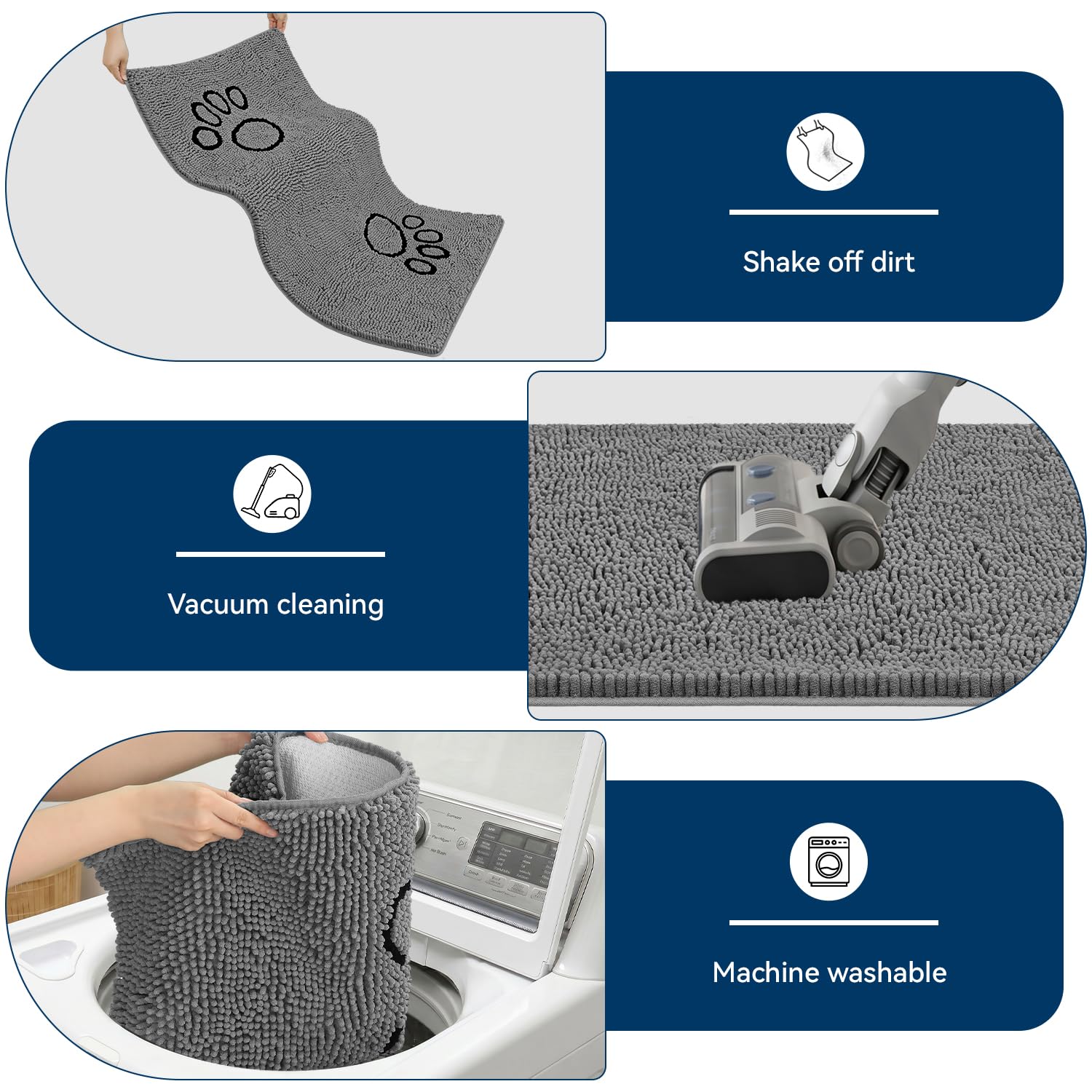 Bcoimo tapis dans caisse offre confort et absorption pour chien