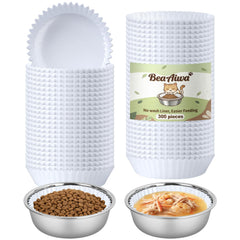 BeaAiwa bol en acier inoxydable face avant, finition durable pour repas hygiéniques