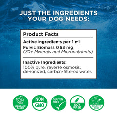 BEAM Minerals détail de l'étiquette illustrant ingrédients naturels et pureté