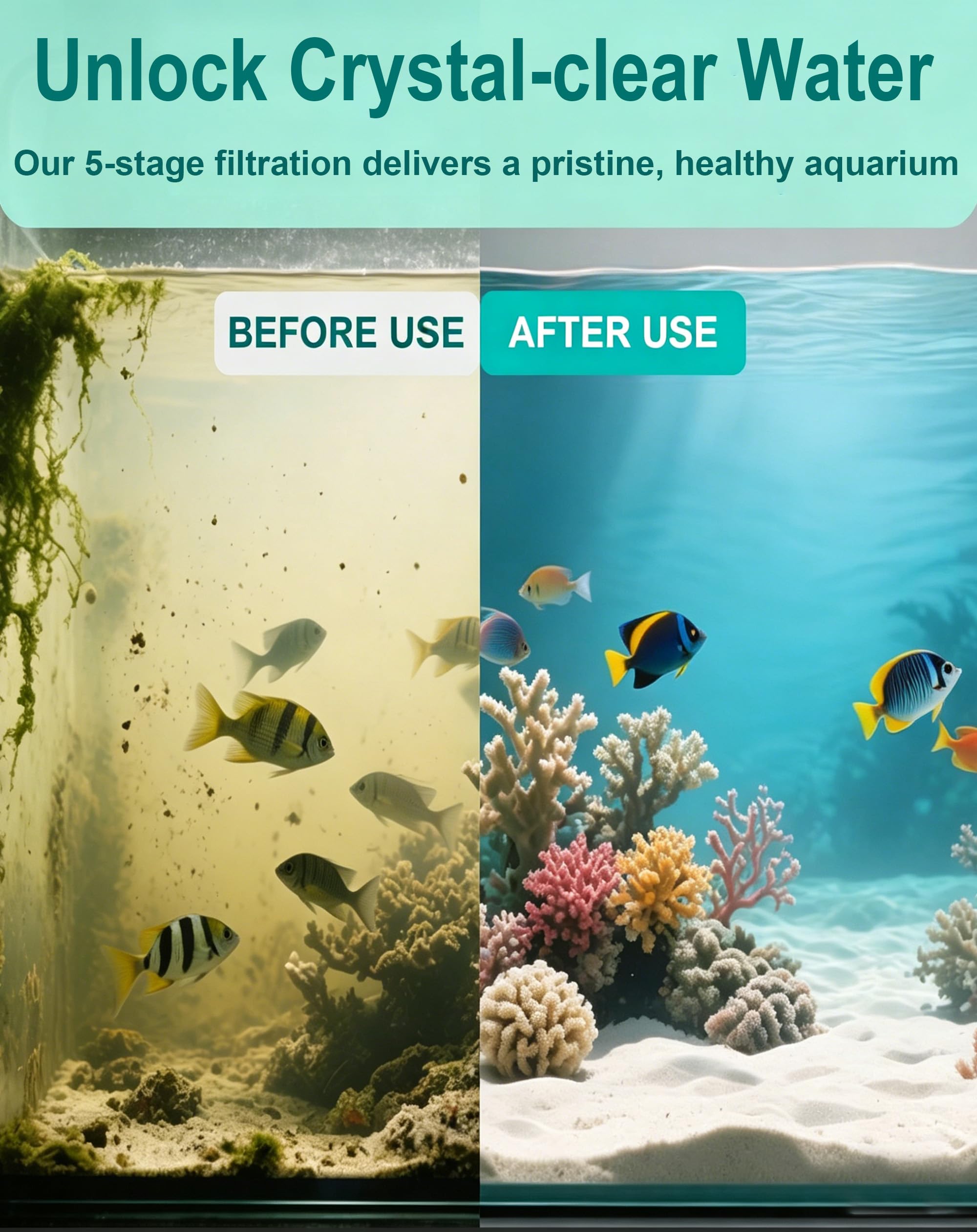 beaufan media installés dans un canister Fluval pour filtration efficace