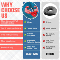 BEAUTYZOO collier comparatif de taille indiquant ajustement sûr