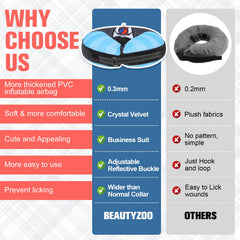 BEAUTYZOO collier porté par un bouledogue français favorisant mobilité