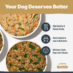 Because It's Better assiette servie prête à l'emploi, facilite les repas
