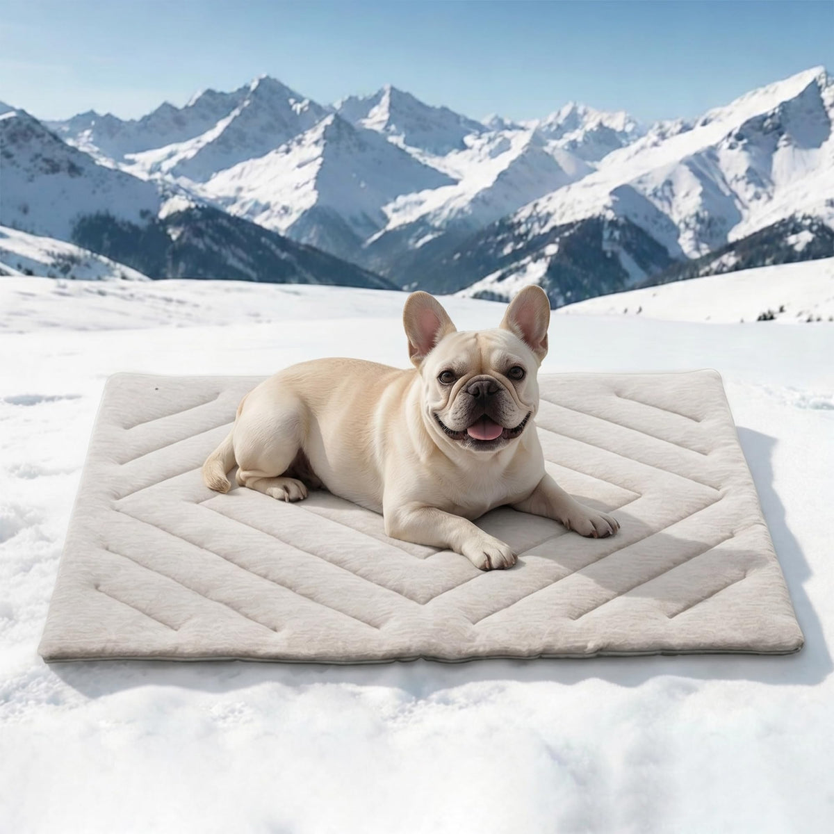 BECROWM matelas face supérieure gris respirant et rafraîchissant bénéfice confort