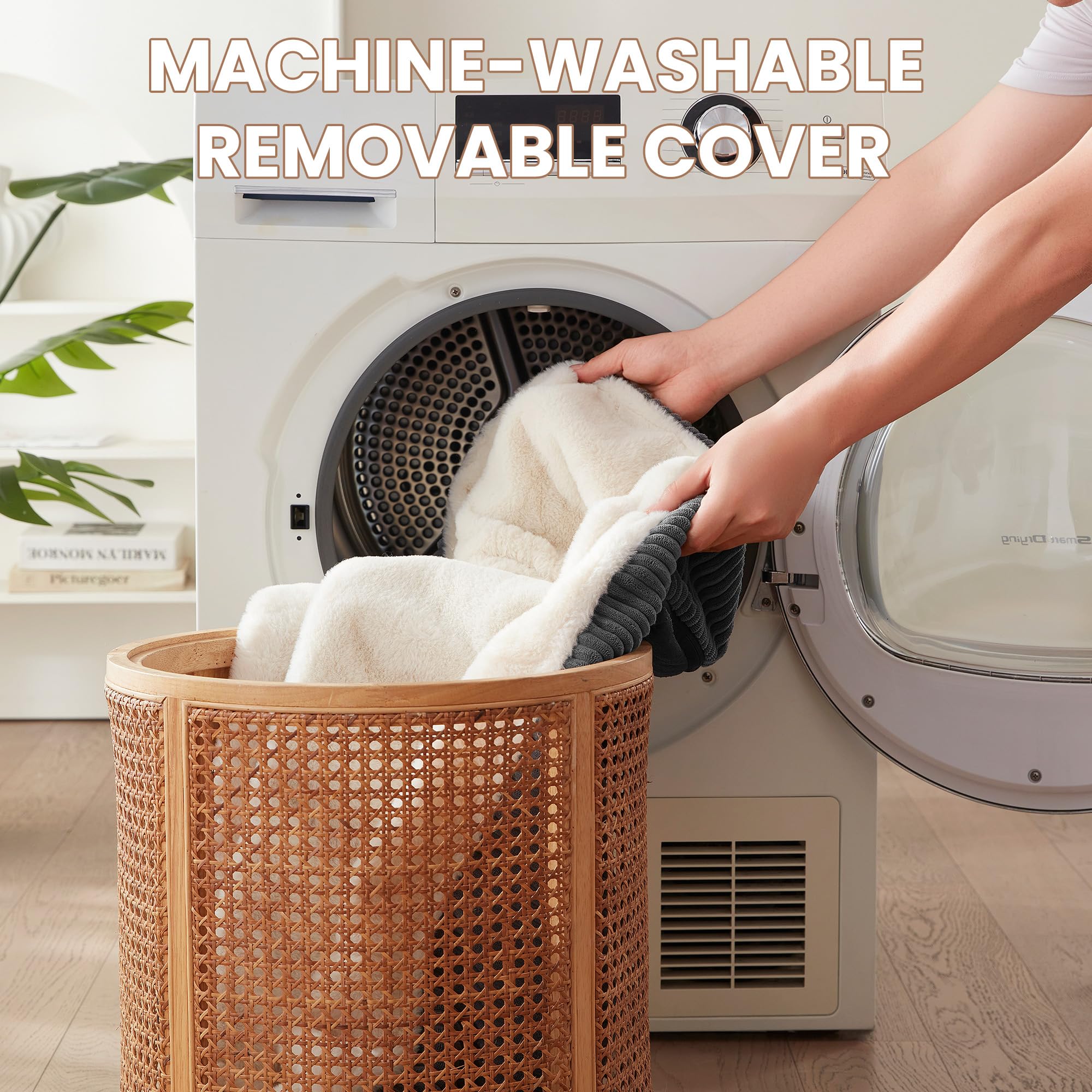 BedStill housse zippée amovible facile à retirer pour lavage