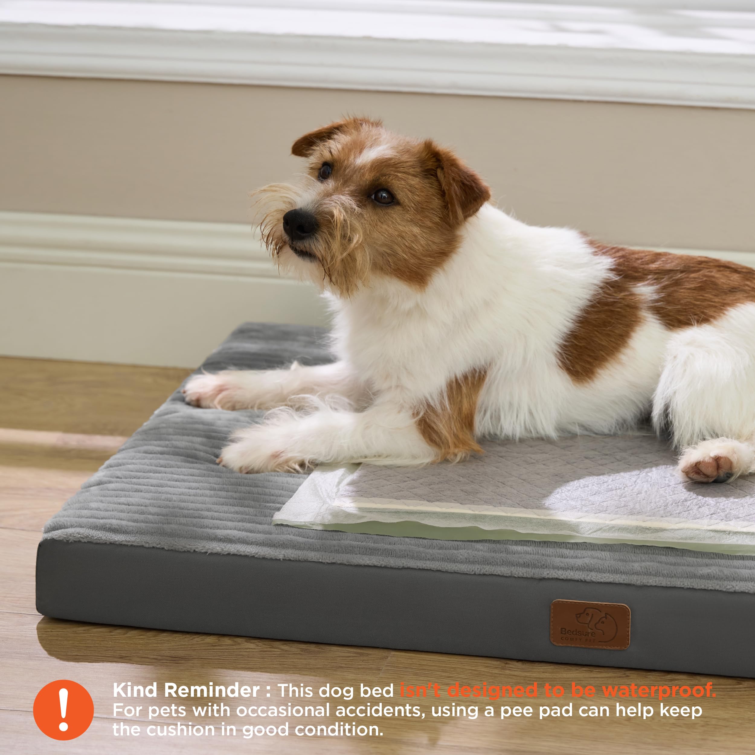Bedsure gros plan du tissu ComfyFleece mettant en valeur la douceur pour confort