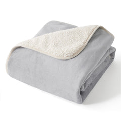 Bedsure couverture sherpa moelleuse offrant chaleur et confort