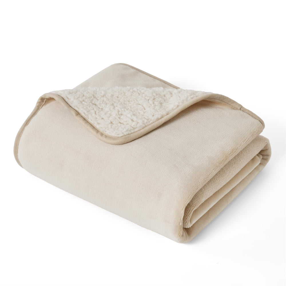 Bedsure couverture face avant montrant protection et confort