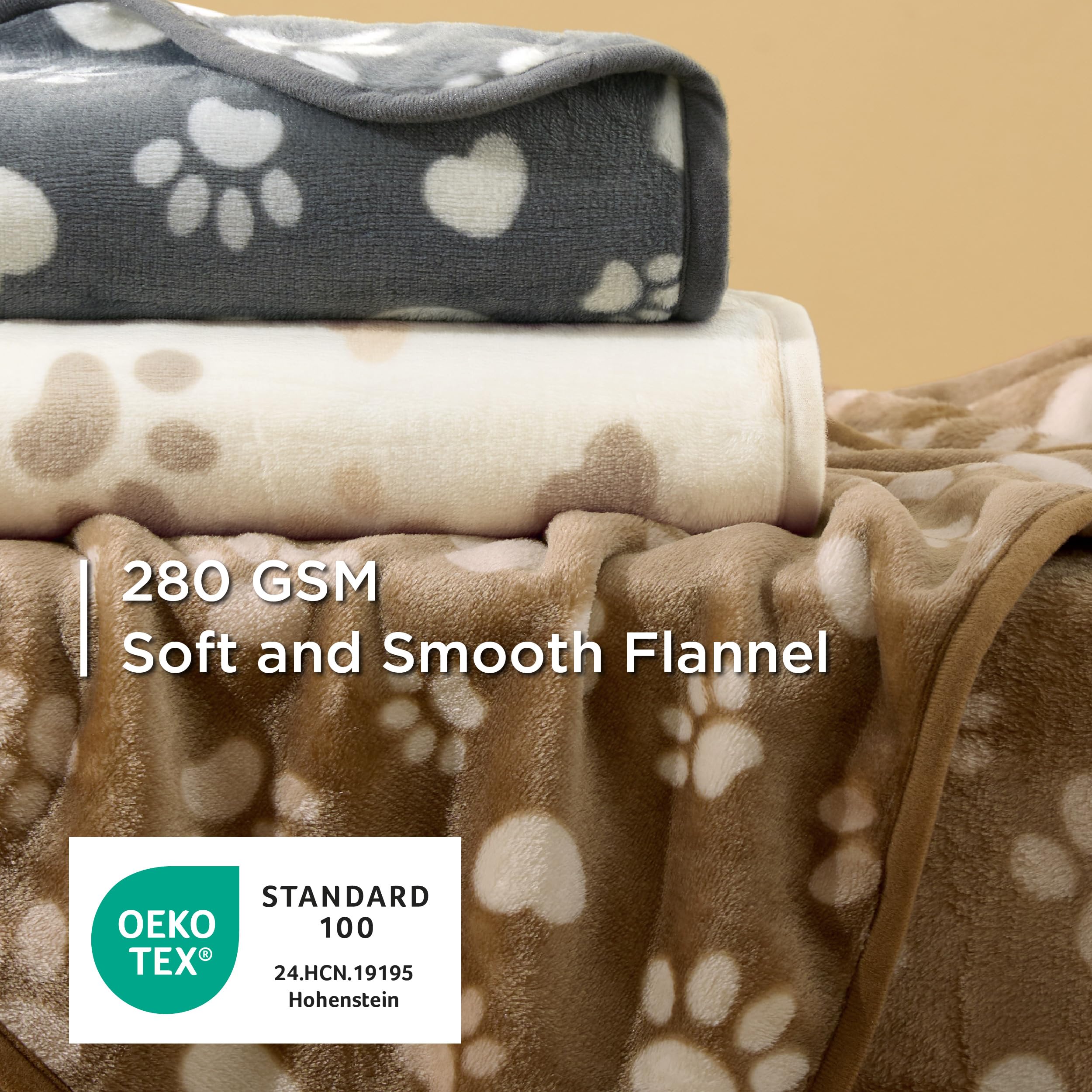 Bedsure couverture en usage dans un panier, crée un coin chaud et rassurant
