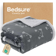 Bedsure couverture face avant Anchor Gray montrant protection élégante