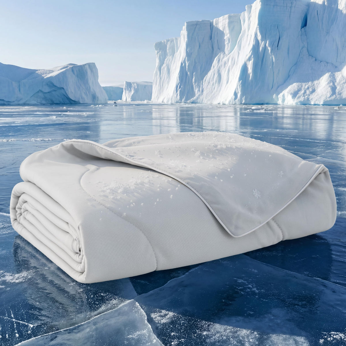 Bedsure vue face avant montrant la couverture et son design pour confort