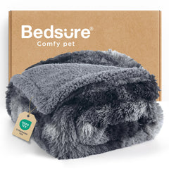 Bedsure couverture devant emballée montrant design et protection