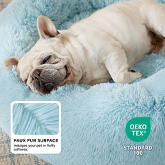 Bedsure gros plan fausse fourrure douce pour sommeil relaxant